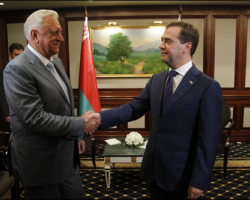 Медведев неплохо отозвался об экономическом сотрудничестве Беларуси и России