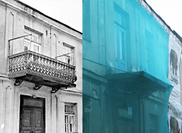 Балконы из старого города Гродно находят в частных коттеджах
