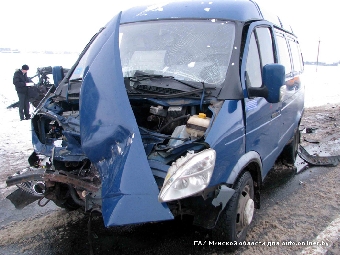 Пять машин столкнулись на трассе Минск-Гродно (ФОТО)