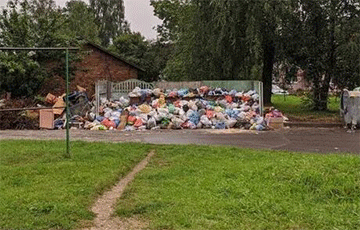 Дзержинск завалило мусором
