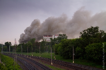 Пожар в мебельном цехе произошел в Новополоцке
