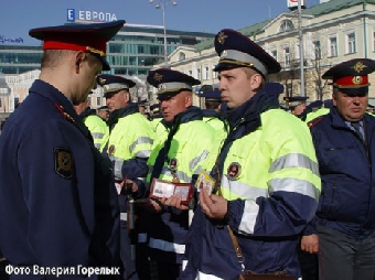 Белорусская милиция в связи с парламентскими выборами перешла на усиленный вариант несения службы