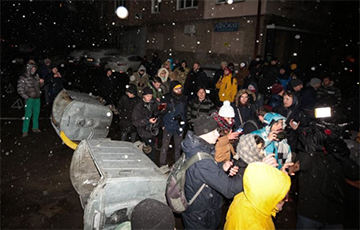В Киеве протестуют против освобождения экс-беркутовцев