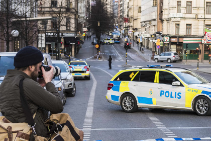 Полиция уточнила число погибших и раненых при теракте в Стокгольме