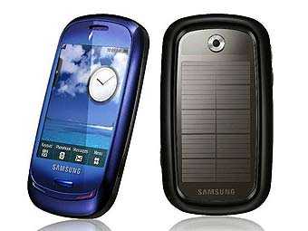 Samsung разработал мобильник на солнечной батарее