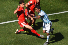 Аргентина в дополнительное время обыграла Швейцарию на ЧМ