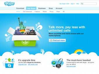 Аукцион eBay продал Skype за два миллиарда долларов