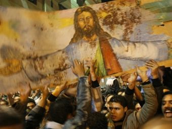 Около 500 христиан вышли на демонстрацию в Египте