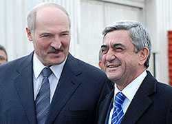 Лукашенко приехал в Армению с сыном Колей (Фото)