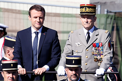 Начальник Генштаба Франции ушел в отставку из-за конфликта с Макроном