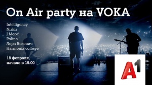 Intelligency, J:Mors, NIZKIZ: что, кроме рока, приготовил On Air party на VOKA