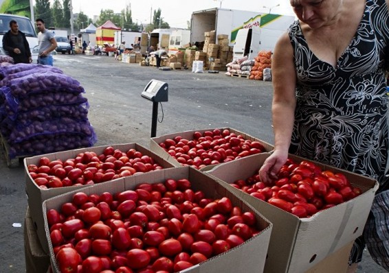Практически весь молдавский экспорт томатов идет в Беларусь