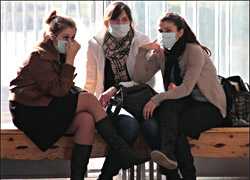 В Беларуси больных свиным гриппом в 4,5 раза больше, чем в Украине
