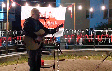 Лявон Вольский выступил перед революционным двором в Минске