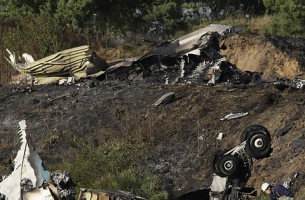 Кадры катастрофы самолета ЯК-42, на котором летел Локомотив