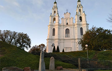 Возле Софийского собора в Полоцке перестал течь легендарный источник