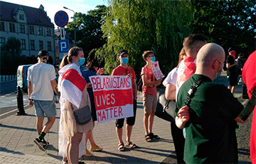 Польский город Познань солидарен с белорусами