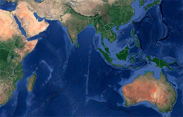 Ученые: Индо-Австралийская плита может распасться на две части