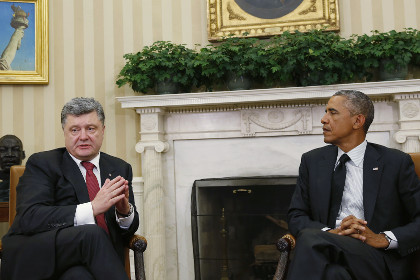 Обама и Порошенко скоординировали позиции накануне саммита G7