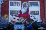 Художники из Бразилии расписали стены зданий Минска