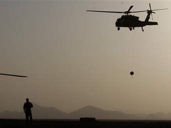 В Афганистане разбился американский вертолет