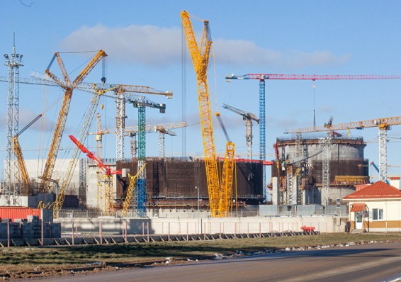 Россияне завершили сборку корпуса реактора для второго энергоблока БелАЭС