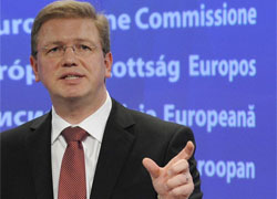 Штефан Фюле: Тема политзаключенных остается одной из основных для ЕС