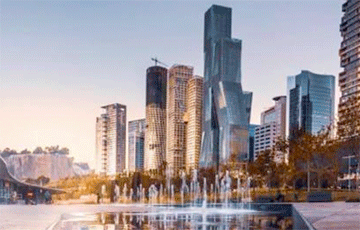 В Мехико построили 200-метровый небоскреб по проекту выходцев из Беларуси