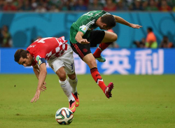 Мексика забила Хорватии три мяча за 10 минут