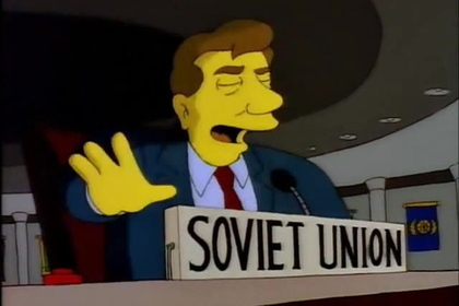 Украина потроллила Россию гифкой из «Симпсонов»