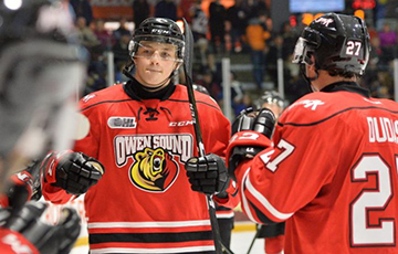 Белорус Максим Сушко дебютировал в НХЛ