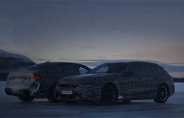 Новый BMW M5 2025 показал яркий дрифт во время испытаний