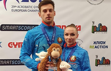 Белорусы завоевали серебро на ЧЕ по спортивной акробатике в Израиле