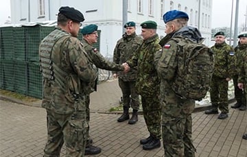 Эстония направила солдат на белорусско-польскую границу