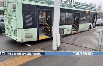 В Минске водитель троллейбуса насмерть сбил женщину