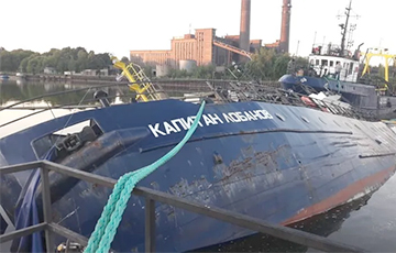 Под Калининградом взорвался и затонул московитский траулер «Капитан Лобанов»