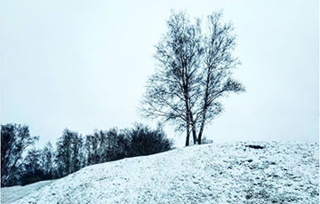 Фотофакт: В Минске выпал первый снег