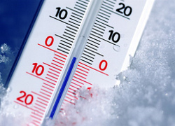 Температура в Беларуси опустится до минус 15°C