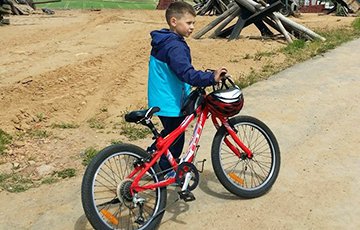 Семилетний белорус из Жабинки проехал на велосипеде 3,5 тысячи километров
