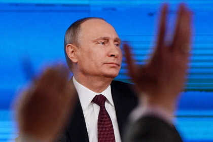 The Times объявила человеком года Владимира Путина