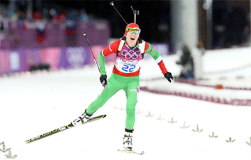 Домрачева в спринте на Олимпийских играх заняла 9 место