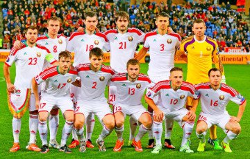 В рейтинге ФИФА белорусская сборная поднялась на 67-е место