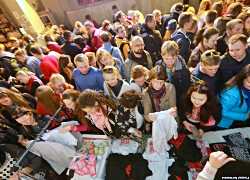 1500 белорусов отметили в Минске «День вышиванки»