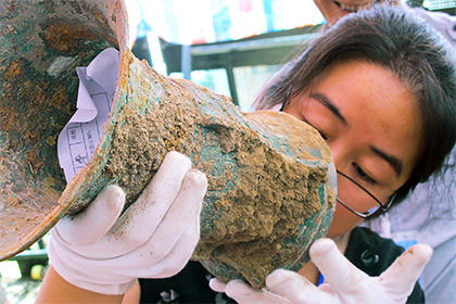 Около 200 черных археологов поймали на раскопках в Китае