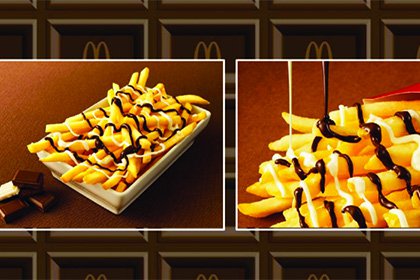 «Макдоналдс» анонсировал шоколадную картошку-фри