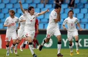 Белорусскую молодежную сборную по футболу встречали дома как героев