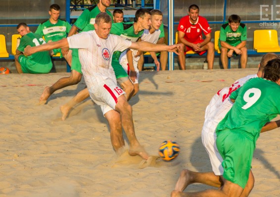 Мозырский "М-Сити" впервые выиграл Суперкубок Беларуси по пляжному футболу