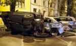 В центре Софии автомобиль посольства РФ въехал в припаркованные машины (Фото)