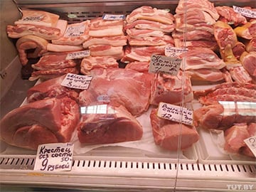 В Беларуси стремительно дорожает свинина