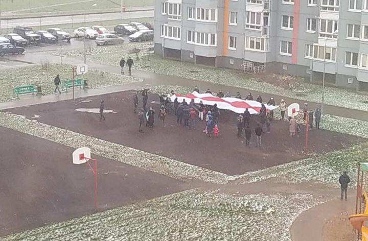 В Минске начались воскресные протесты